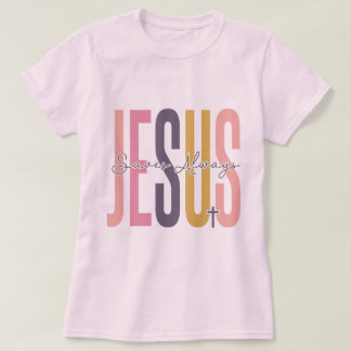Camiseta Jesús siempre salva