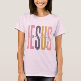 Camiseta Jesús siempre salva