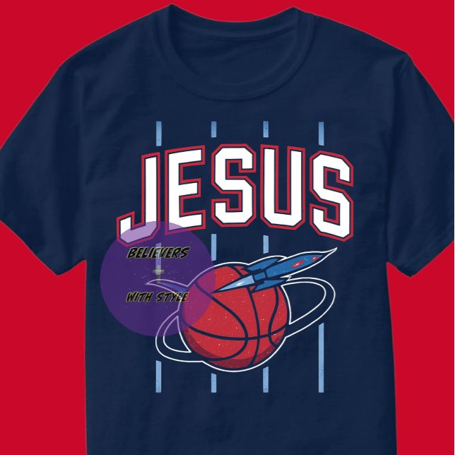 Camiseta JESUS - Sports Hoops - Christian (Subido por el creador)