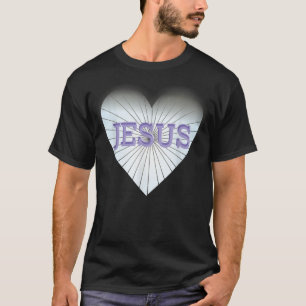 Camiseta Jesus T I Love Heart Jesus tees 