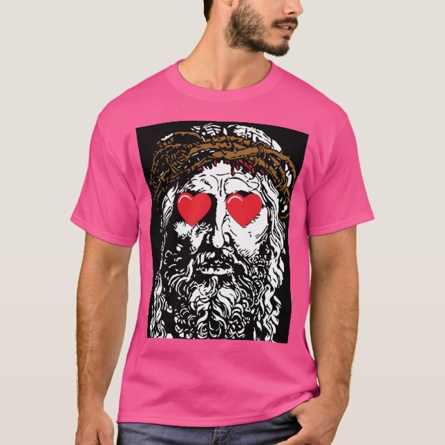 Camiseta Jesús te ama (Anverso)