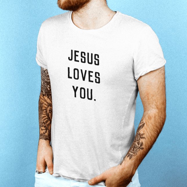 Camiseta Jesús te ama (Subido por el creador)