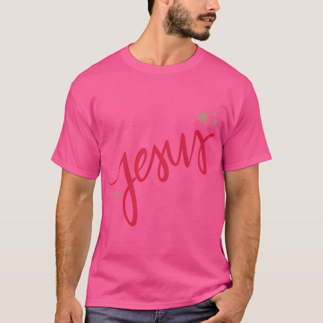 Camiseta Jesús te ama (Anverso)