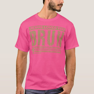 Camiseta Jesús Te Ama Bruh - Cristiano Para Los Hombres
