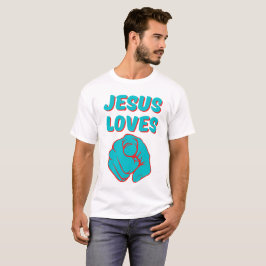Camiseta Jesús Te Ama Cita Basada En La Fe Unisex