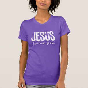 CAMISETA JESUS TE AMA   CRISTIANO
