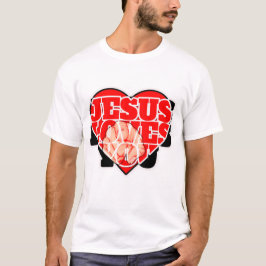 Camiseta Jesús te ama Cristiano | Fe Inspiradora