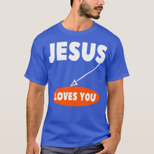 Camiseta Jesús te ama evangelismo cristiano salvación