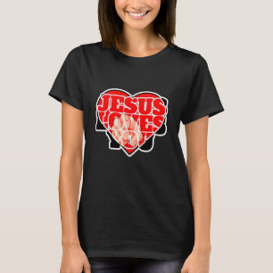 Camiseta Jesús Te Ama-Fe Cristiana Inspiradora