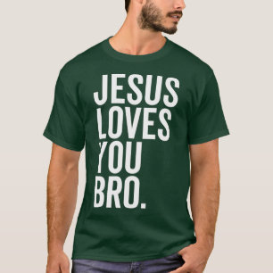 Camiseta Jesús Te ama hermano 1
