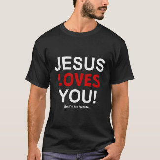 Camiseta Jesús Te Ama, Pero Yo Soy Su Fidelidad Graciosa Fa