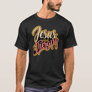 Camiseta Jesús Terapia Jesús Terapia Nació De Nuevo Creyent