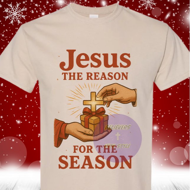 Camiseta Jesus, The reason for the season - Christmas (Subido por el creador)