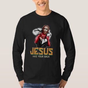 Camiseta Jesús Tiene Tu Espalda Jiujitsu