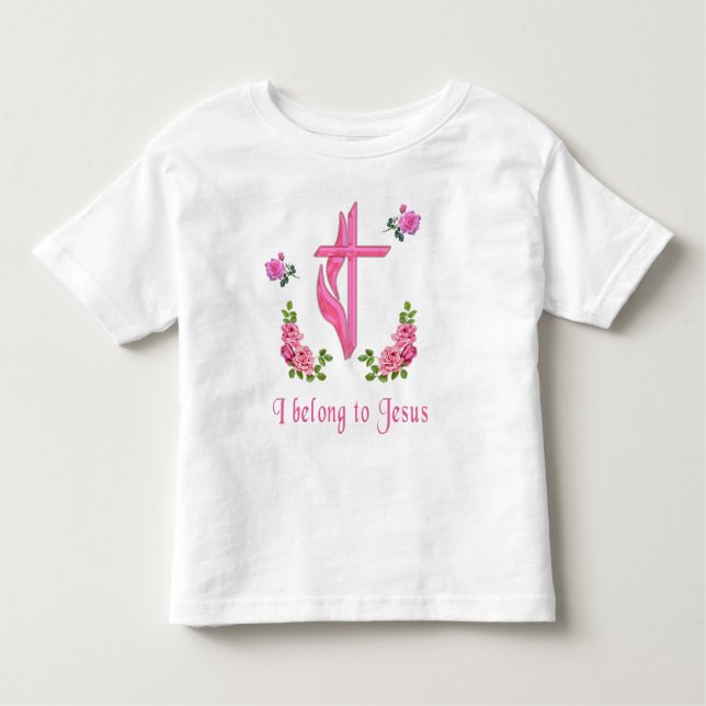 Camiseta Jesús Toddler (Anverso)