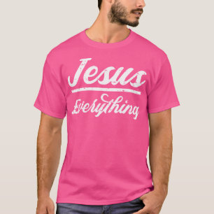 Camiseta Jesús Todo Dios Religión Católica Cristiana F
