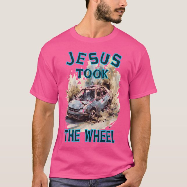 Camiseta Jesús Tomó La Rueda (Anverso)