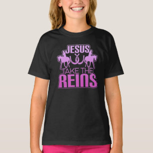 Camiseta Jesús Tomó Las Reinas Del Caballo De Carrera Gua