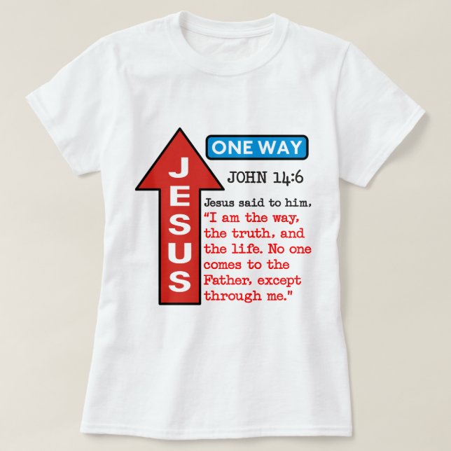 CAMISETA JESÚS - UNA MANERA (Diseño del anverso)