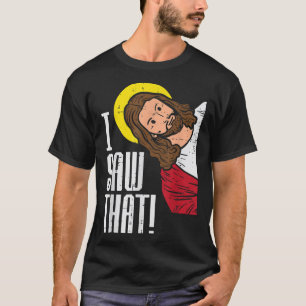 Camiseta Jesús Vi Ese Dios Religioso Fe Hombres Cristianos