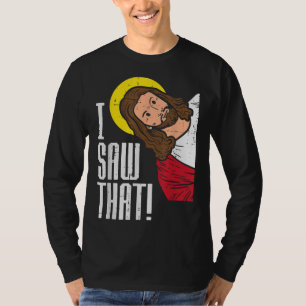 Camiseta Jesús Vi Ese Dios Religioso Fe Hombres Cristianos