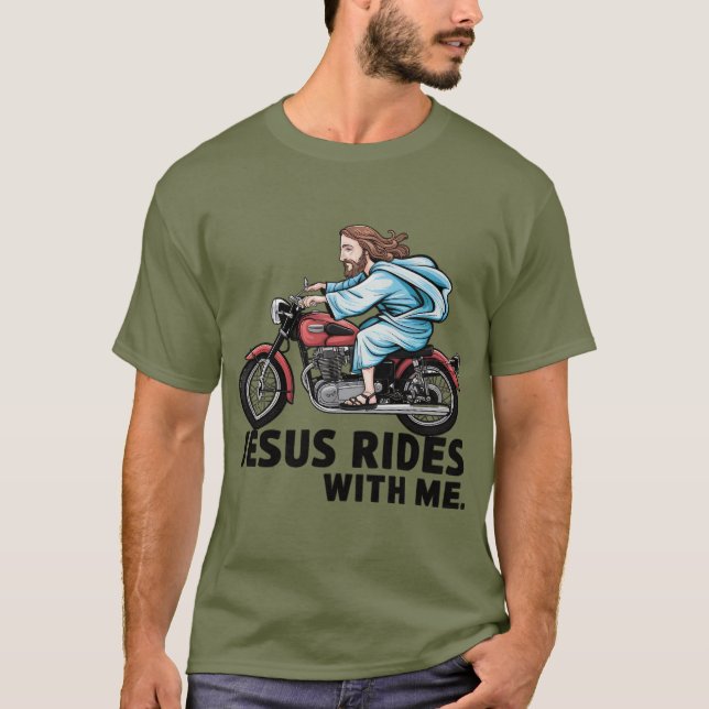 Camiseta Jesús Viaja Conmigo (Anverso)
