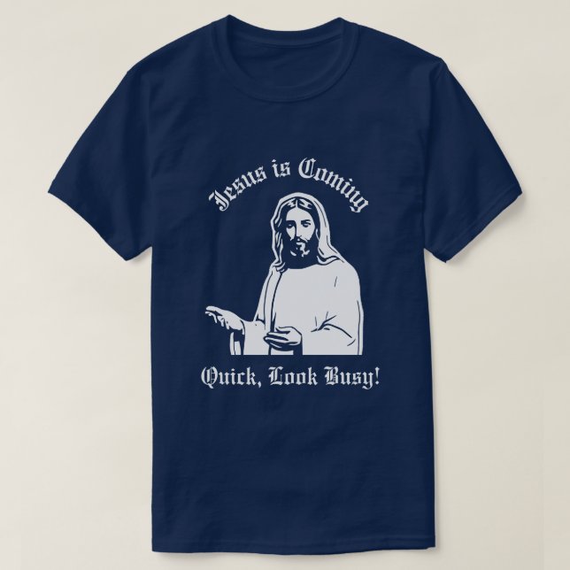 Camiseta Jesús viene... (Diseño del anverso)