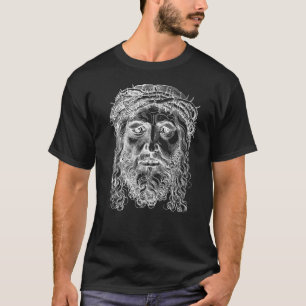 Camiseta Jesús Vistió Una Corona De Duelo Christian T-