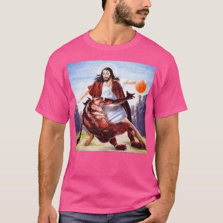 Camiseta Jesús vs. Satán en Basketbal