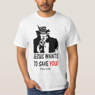 Camiseta Jesús Wants to Save you