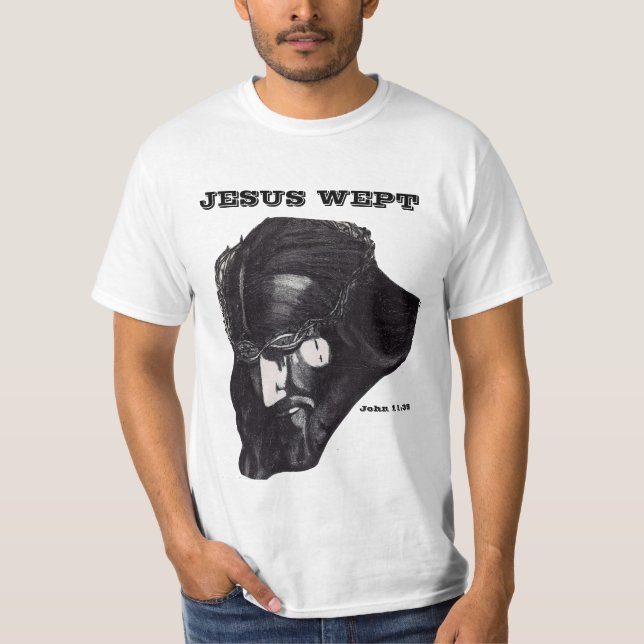Camiseta JESUS WEPT tee (Anverso)