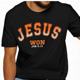 Camiseta Jesus Won