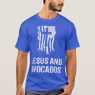 Camiseta Jesús y aguacates cristianos aguacates amantes