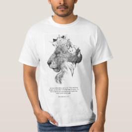 Camiseta Jesús y el León