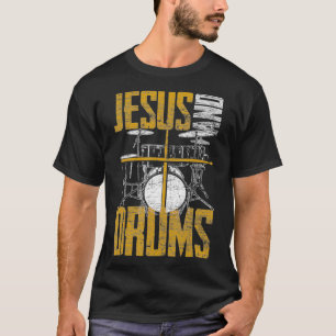 Camiseta Jesús Y Jesús De Los Tambores Devotee Cristianos