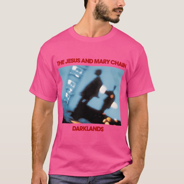 Camiseta Jesús Y María Encadenan Camisas Oscuras (Anverso)