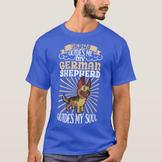 Camiseta Jesús y mi Pastor Alemán