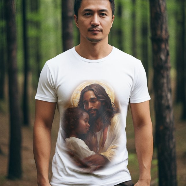 Camiseta Jesús y niño (Subido por el creador)