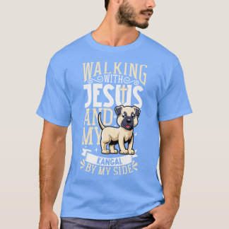 Camiseta Jesús y perro Kangal Shepherd