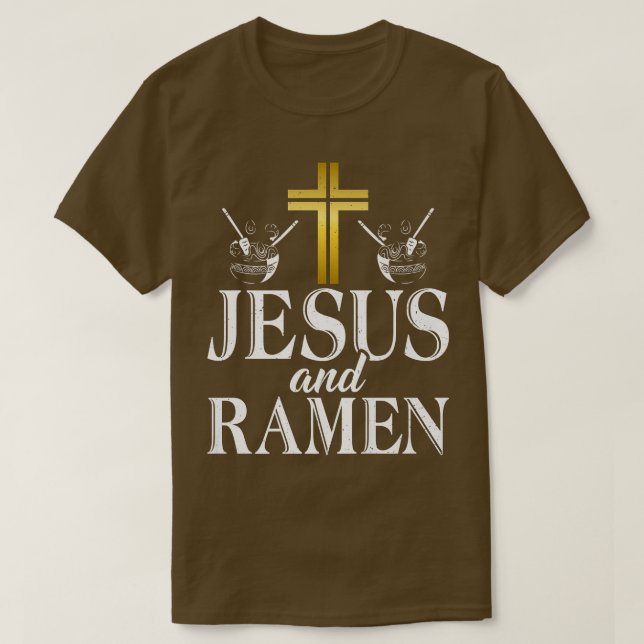 Camiseta Jesús Y Ramen Lover 471 (Diseño del anverso)