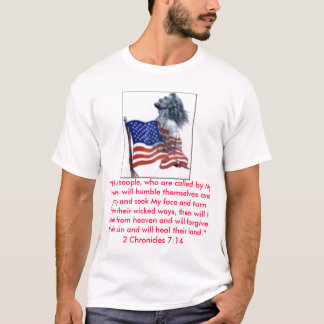 Camiseta jesusflag, "si mi gente, que es llamada por mi…
