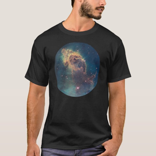 Camiseta Jet en la nebulosa de Carina (NGC 3372) (Anverso)