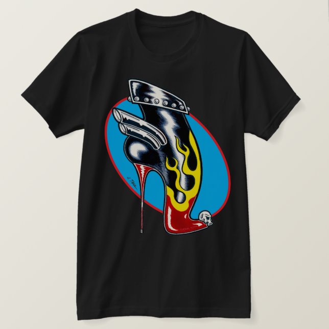 Camiseta Jet Latex™/Jet Boot (Anverso del diseño)
