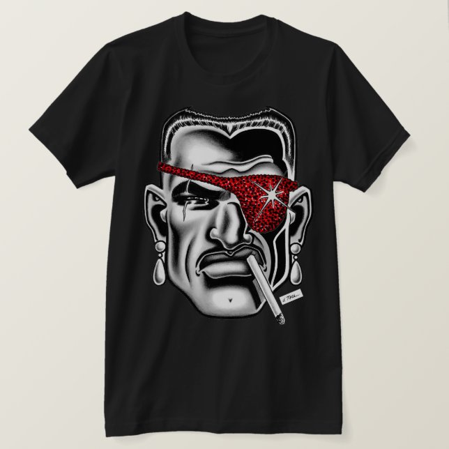 Camiseta Jet Latex™/Nariz Rota (Anverso del diseño)