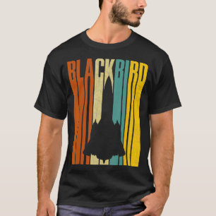 Camiseta Jet militar SR71 Blackbird