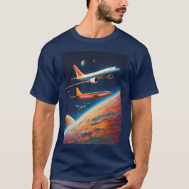 Camiseta "Jet Set Style: Aumentando hasta nuevas alturas de