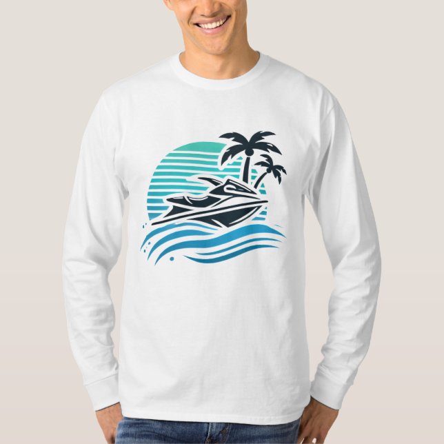 Camiseta Jet ski logo (Anverso)
