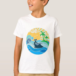 Camiseta Jet Ski y el Mar