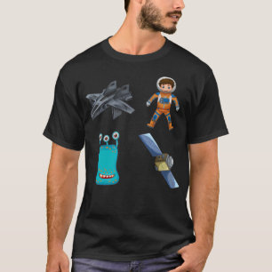 Camiseta Jet Zet Space Galaxy Pack