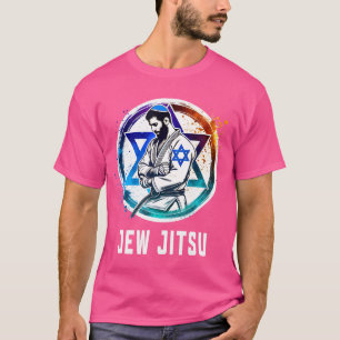 Camiseta Jew Jitsu Funny Jewish Martial Arts Bjj